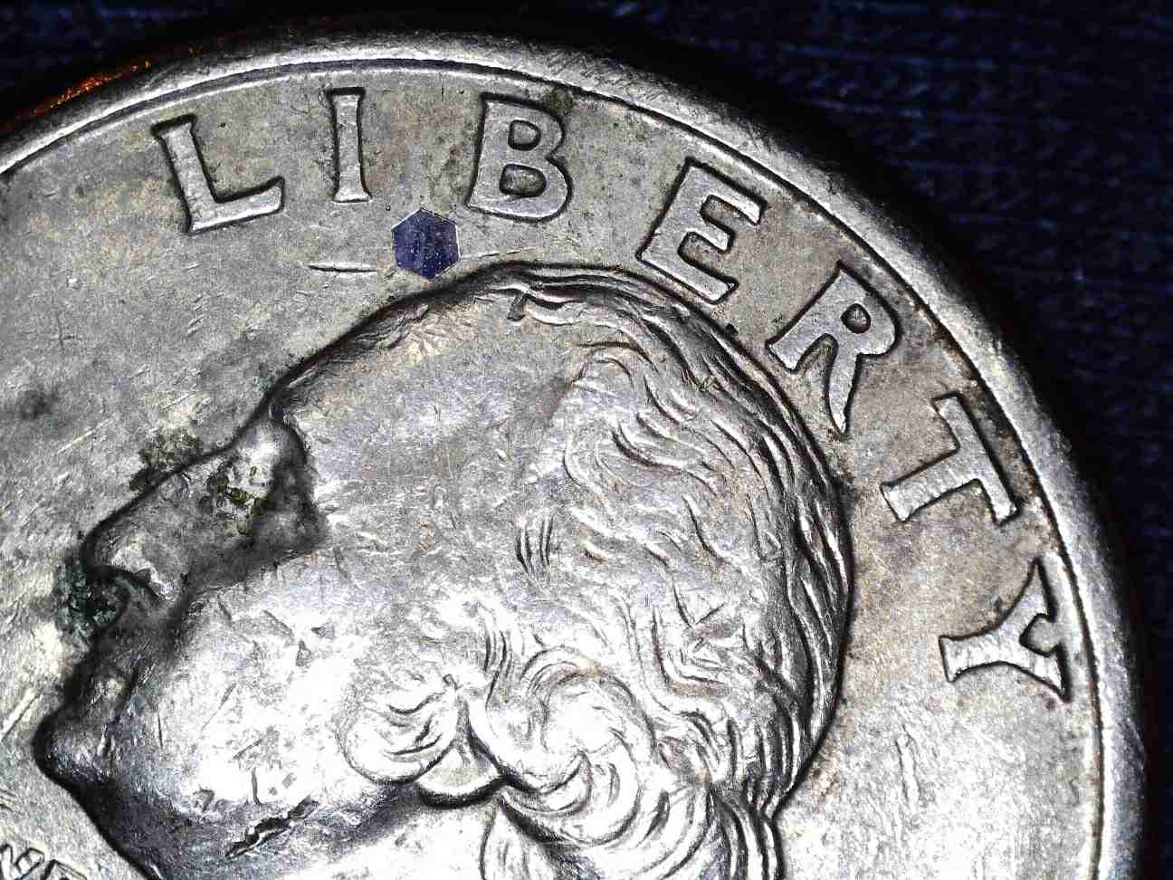 1994-P-Quarter...strikethru-With-A-Hologram-On-Both-Sides